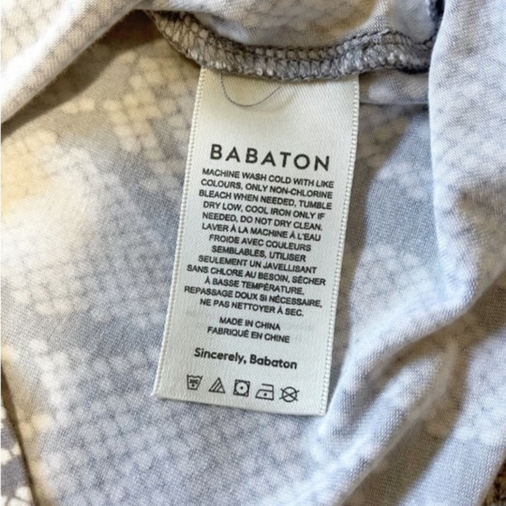 Aritzia Babaton Python Print Cropped T Shirt - Picture 7 of 9